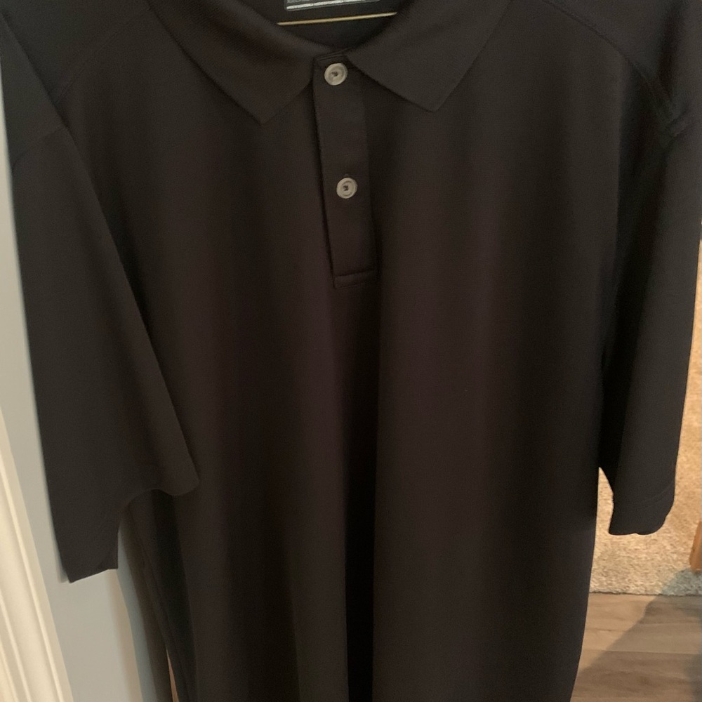 Callaway Black Polo Shirt Short Sleeve Classic Design